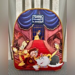 Loungefly WonderCon Limited Edition Beauty & the Beast Ballroom Mini Backpack